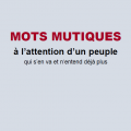 Couv 1ere mots mutiques