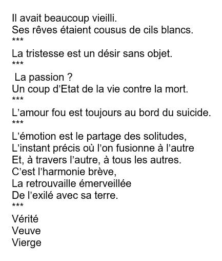 Extrait le reve des iles